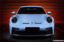 Load image into Gallery viewer, 2019-2024 Porsche 911 992 Carrera &amp; S &amp; 4 &amp; 4S &amp; Targa &amp; Turbo S GT3 Style Hood - Carbonado
