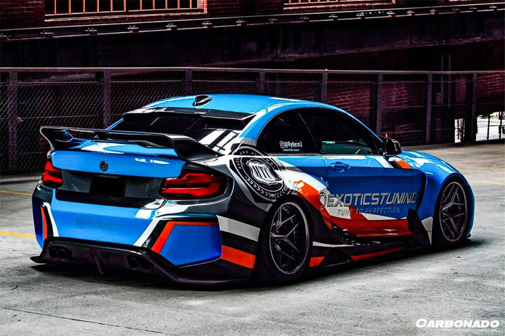 2016-2020 BMW M2 F87 VR Style Partial Carbon Fiber Wide Full Body kit - Carbonado Aero