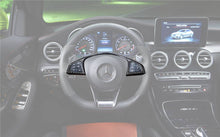 Load image into Gallery viewer, 2015-2021 Mercedes Benz W205 C63 AMG Dry Carbon Fiber Interior Steering wheel Trim - Carbonado