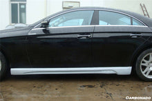 Load image into Gallery viewer, 2005-2009 Mercedes Benz W219 Cls Class WI Style Side Skirts - Carbonado Aero