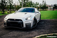 Load image into Gallery viewer, 2017-2022 Nissan GTR R35 EBA NISMO Style Front Bumper - Carbonado