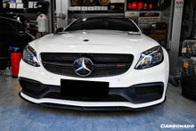 Load image into Gallery viewer, 2015-2021 Mercedes Benz W205 C63/S AMG Coupe BKSS Style Carbon Fiber Front Lip - Carbonado Aero