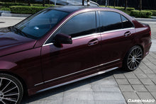 Load image into Gallery viewer, 2008-2014 Mercedes Benz C Class W204 Sedan P Style Side Skirts - Carbonado Aero