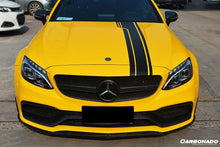 Load image into Gallery viewer, 2015-2021 Mercedes Benz W205 C63/S AMG Coupe BKSS Style Carbon Fiber Front Lip - Carbonado Aero