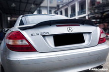 Load image into Gallery viewer, 2005-2011 Mercedes Benz SLK R171 RT Style Carbon Fiber Trunk Spoiler - Carbonado Aero
