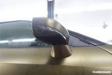 Load image into Gallery viewer, 2008-2022 Nissan GTR R35 CBA/DBA/EBA BS Style Carbon Fiber Mirror Cover - Carbonado