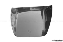 Load image into Gallery viewer, 2011-2014 Porsche Cayenne 958.1 LM Style Carbon Fiber Hood - Carbonado Aero