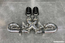 Load image into Gallery viewer, 2019-2023 Porsche 911 992 Carrera/S/4/4S/Targa/Cabriolet Exhaust (for GT3 Style Bumper) - Carbonado Aero