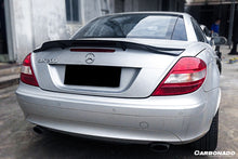 Load image into Gallery viewer, 2005-2011 Mercedes Benz SLK R171 RT Style Carbon Fiber Trunk Spoiler - Carbonado Aero