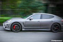Load image into Gallery viewer, 2010-2013 Porsche Panamera 970.1 MSY Style Side Skirts - Carbonado Aero
