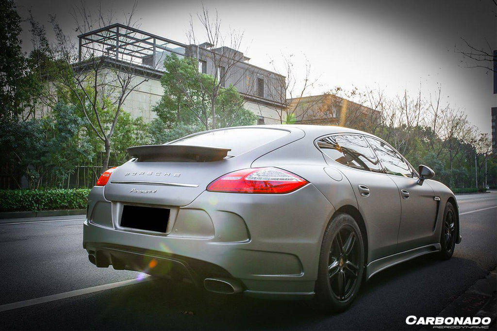 2010-2013 Porsche Panamera 970.1 MSY Style Side Skirts - Carbonado Aero
