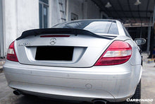 Load image into Gallery viewer, 2005-2011 Mercedes Benz SLK R171 RT Style Carbon Fiber Trunk Spoiler - Carbonado Aero
