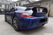 Load image into Gallery viewer, 2005-2008 Porsche Cayman 987 TA Style Rear Bumper - Carbonado Aero