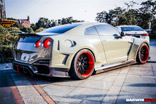 Load image into Gallery viewer, DarwinPRO 2008-2022 Nissan GTR R35 CBA &amp; DBA &amp; EBA BKSSII Style Rear Bumper with Diffuser Undertray &amp; LED Light