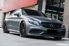 Load image into Gallery viewer, 2015-2021 Mercedes Benz W205 C63/S AMG Coupe BKSS Style Carbon Fiber Front Lip - Carbonado Aero