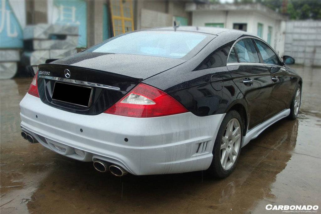 2005-2009 Mercedes Benz W219 Cls Class WI Style Rear Bumper - Carbonado Aero