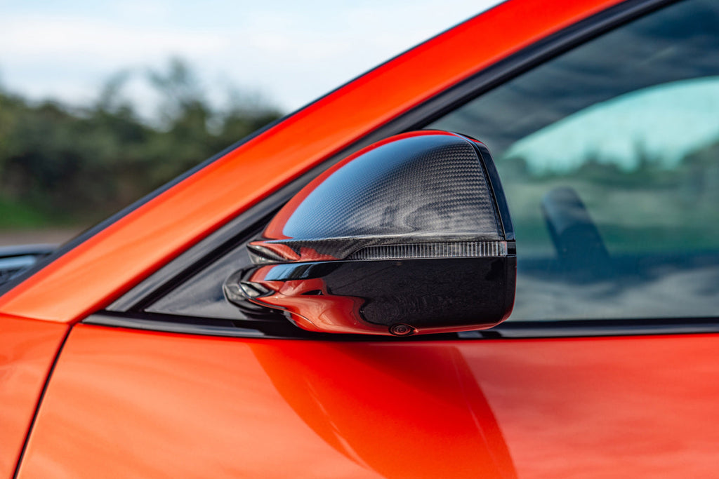 2018-2025 Lamborghini URUS Convert 2023 Performante Dry Carbon Fiber Mirror Housing with BSA holes