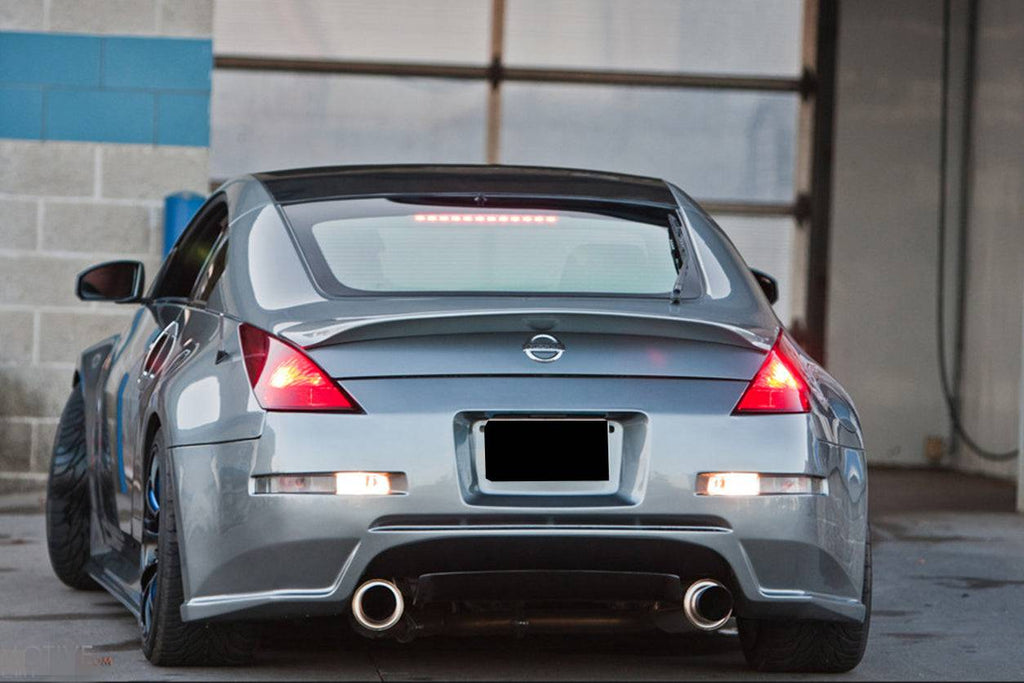 2003-2008 Nissan 350Z DL Style Rear Bumper - Carbonado
