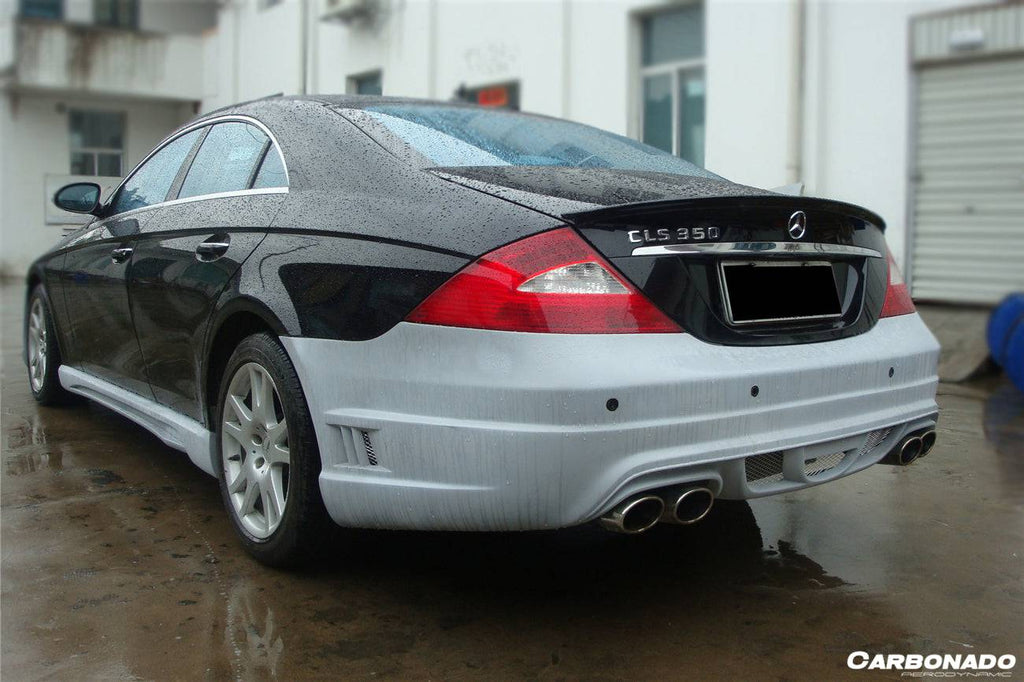 2005-2009 Mercedes Benz W219 Cls Class WI Style Rear Bumper - Carbonado Aero