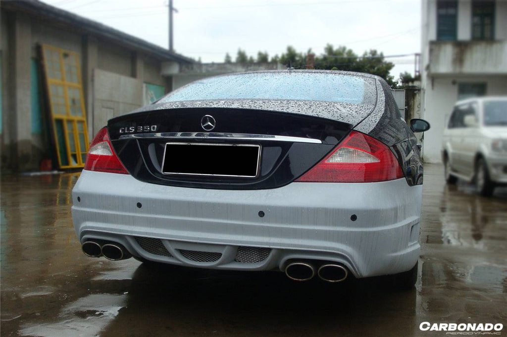 2005-2009 Mercedes Benz W219 Cls Class WI Style Rear Bumper - Carbonado Aero