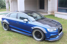 Load image into Gallery viewer, 2013-2016 Audi S3 A3 Sline Sedan BKSS Style Carbon Fiber Wide Fender Flare - Carbonado