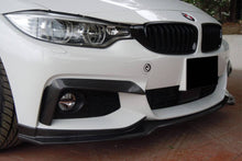 Load image into Gallery viewer, 2013-2020 BMW 4 Series F32 F33 ECC Style Carbon Fiber Front Bumper Canards (For M-Tech Only ) - Carbonado