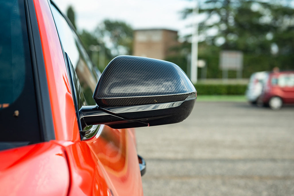 2018-2025 Lamborghini URUS Convert 2023 Performante Dry Carbon Fiber Mirror Housing (No BSA holes)