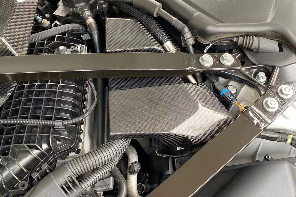 2021-UP BMW M3 G80 M4 G82/G83 Dry Carbon Fiber Fuse Cover - Carbonado