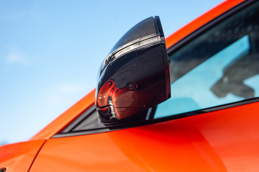 2018-2025 Lamborghini URUS Convert 2023 Performante Dry Carbon Fiber Mirror Housing (No BSA holes)