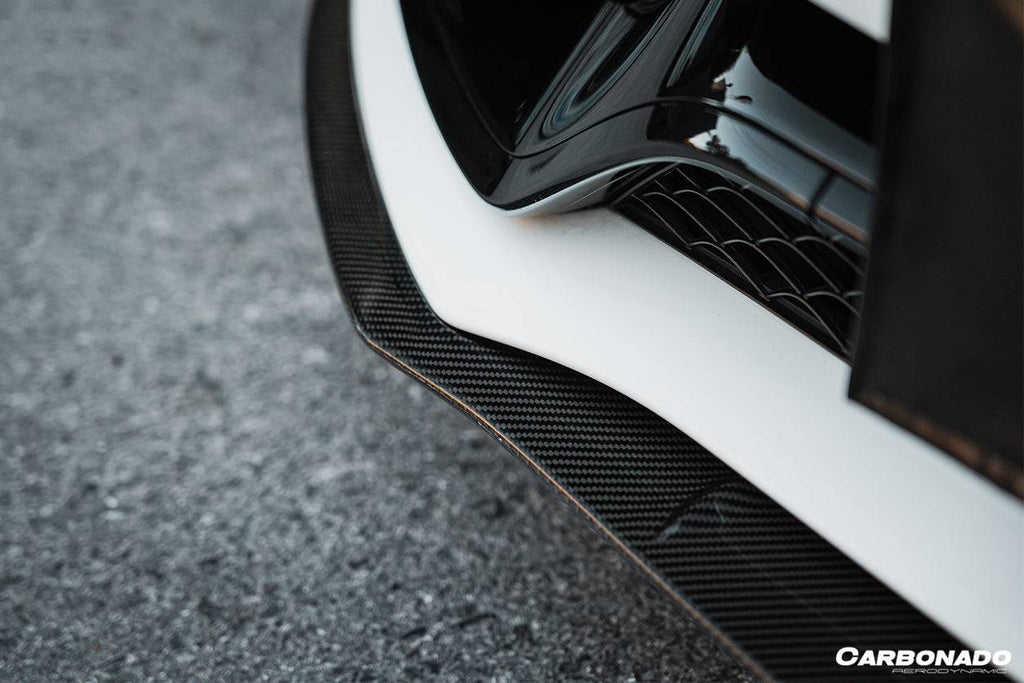 2015-2021 Mercedes Benz W205 C63/S AMG Coupe BKSS Style Carbon Fiber Front Lip - Carbonado Aero
