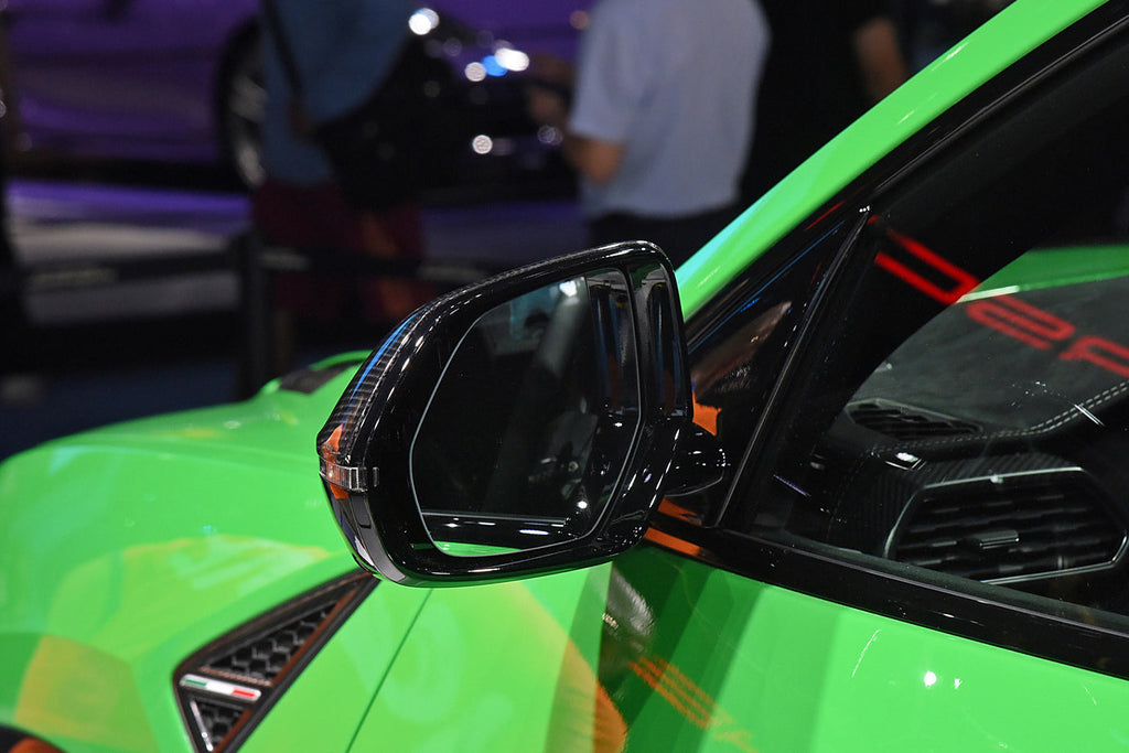 2018-2025 Lamborghini URUS Convert 2023 Performante Dry Carbon Fiber Mirror Housing (No BSA holes)