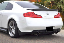 Load image into Gallery viewer, 2008-2015 Infiniti G37s Coupe DTM-I Style Carbon Fiber Rear Lip - Carbonado