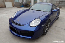 Load image into Gallery viewer, 2005-2008 Porsche Cayman/Boxster 987 TA Style Front Bumper w/LED Lights - Carbonado Aero