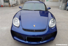 Load image into Gallery viewer, 2005-2008 Porsche Cayman/Boxster 987 TA Style Front Bumper w/LED Lights - Carbonado Aero