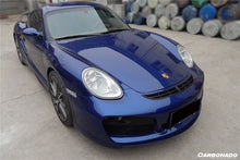 Load image into Gallery viewer, 2005-2008 Porsche Cayman/Boxster 987 TA Style Front Bumper w/LED Lights - Carbonado Aero