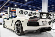 Load image into Gallery viewer, 2011-2016 Lamborghini Aventador LP700 Coupe &amp; Roadster DM Style Carbon Fiber Rear Lip - Carbonado