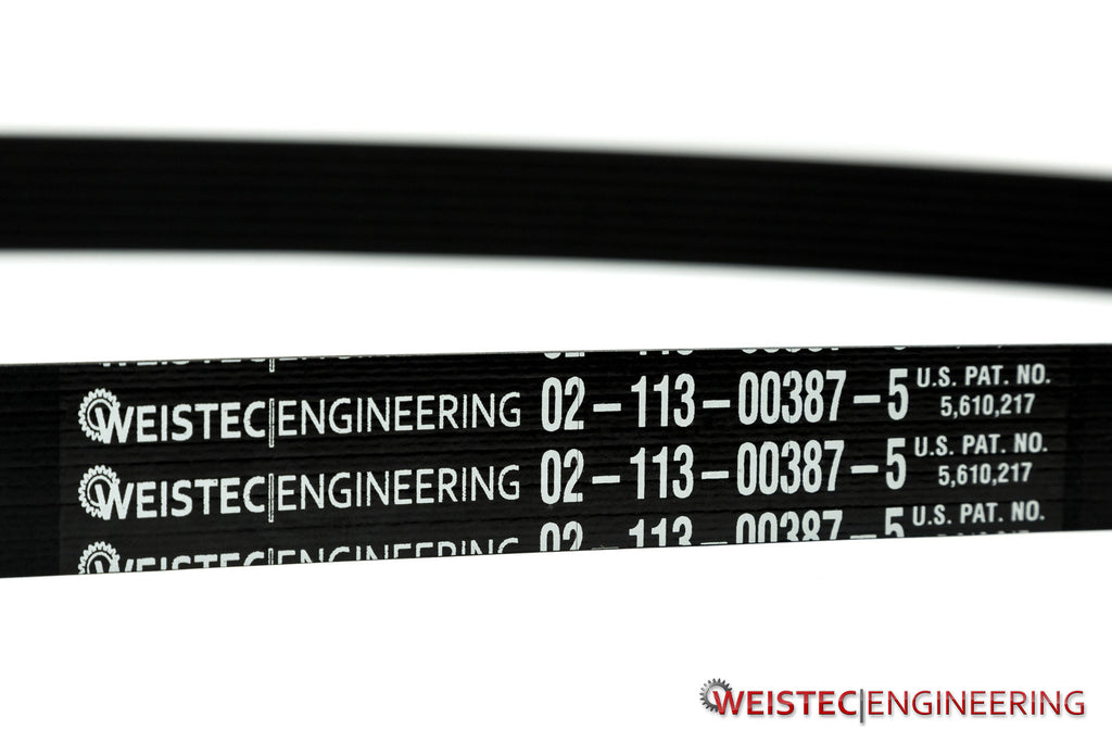Weistec Supercharger Belt, Weistec Supercharged, 62.5mm & 65mm Pulley for Mercedes-Benz