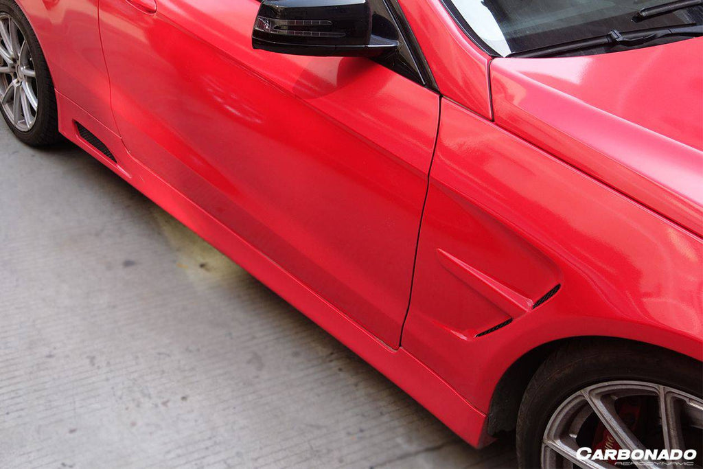 2010-2013 Mercedes Benz E Class W207 Coupe LRS Style Side Skirts - Carbonado Aero