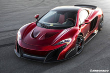 Load image into Gallery viewer, 2011-2014 McLaren MP4 12C 675LT Style Part Carbon Fiber Front Bumper And Fender - Carbonado
