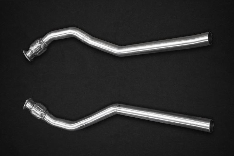 Capristo Exhaust PreSilencer Spare Pipes V6 Audi S4 S5 2008-2016