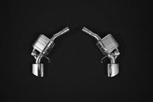 Load image into Gallery viewer, Capristo Exhaust Oval Tips Valved Exhaust System, Mid Pipes, Oval Tips (w/E2P) Audi RS4 (B9) 2018-2023