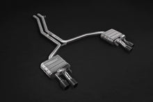 Load image into Gallery viewer, Capristo Exhaust Mid-Pipes Valved Exhaust System CES3 Carbon Fiber Tips Black Audi S8 2010-2021