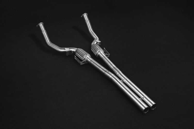 Capristo Exhaust Pre-Silencer Race Pipes D4 Audi S8 2010-2021
