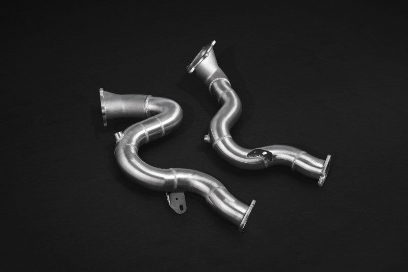 Capristo Exhaust Race Down Pipes D4 Audi S8 2010-2021
