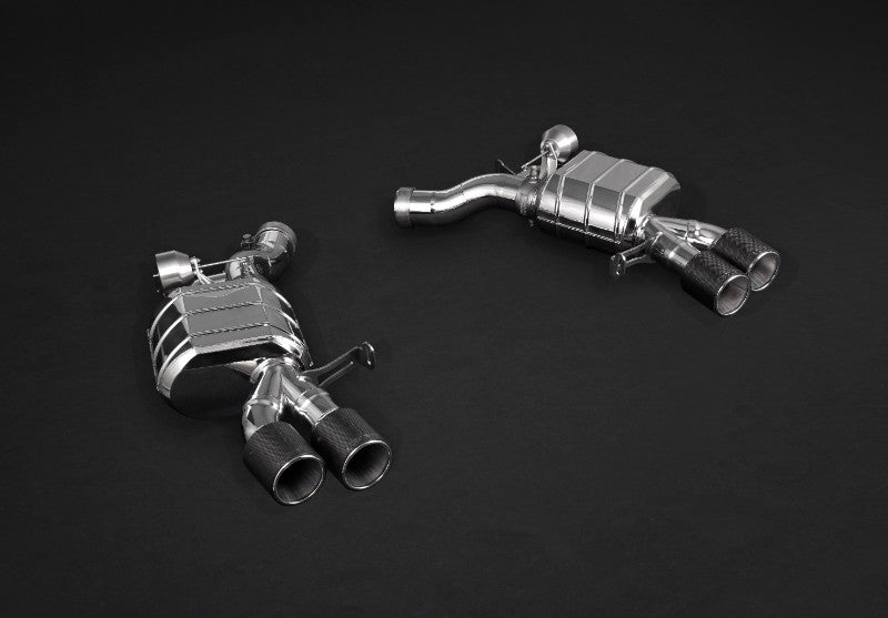 Capristo Exhaust Valved Exhaust System, Mid-Pipes, Post-Cat Pipes w/Remote F06 F12 F13 BMW M6 2013-2019
