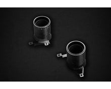 Load image into Gallery viewer, Capristo Exhaust Carbon Fiber Exhaust Tips Black Lamborghini Huracan EVO 2019+