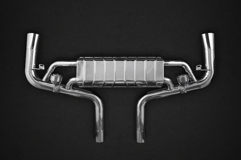 Capristo Exhaust Valved Exhaust System w/Mid-Pipes CES-3 Remote C292 Mercedes-Benz GLE63 AMG S Coupe 2016-2018