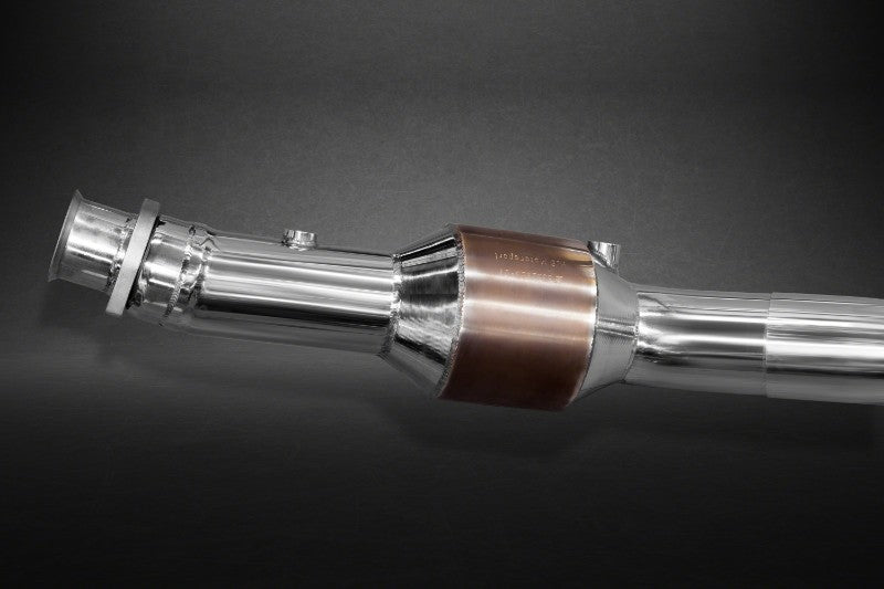 Capristo Exhaust Sports 100-Cell Cats for OEM Muffler Mercedes-Benz AMG GLE S | GLE500 2016-2021