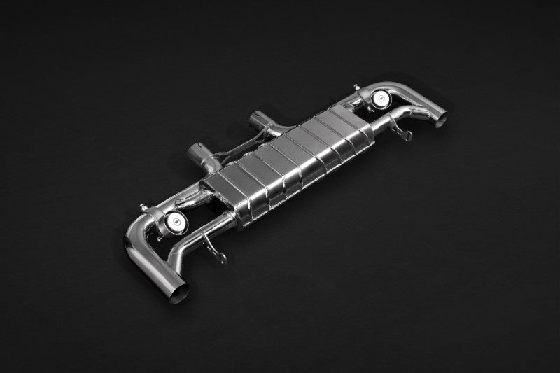 Capristo Exhaust Valved Exhaust System, Mid-Pipe w/CES-3 Remote X253 Mercedes-Benz GLC63 AMG 2016-2018