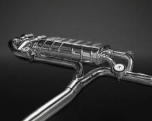Load image into Gallery viewer, Capristo Exhaust Red Valved Exhaust Carbon Tips CES3 Nissan GTR MK3 | 4 | Nismo 2007-2021